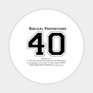 Biblical Numbers Magnet